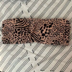 Brand New Target Women’s Strapless Bikini Top Leopard Print
